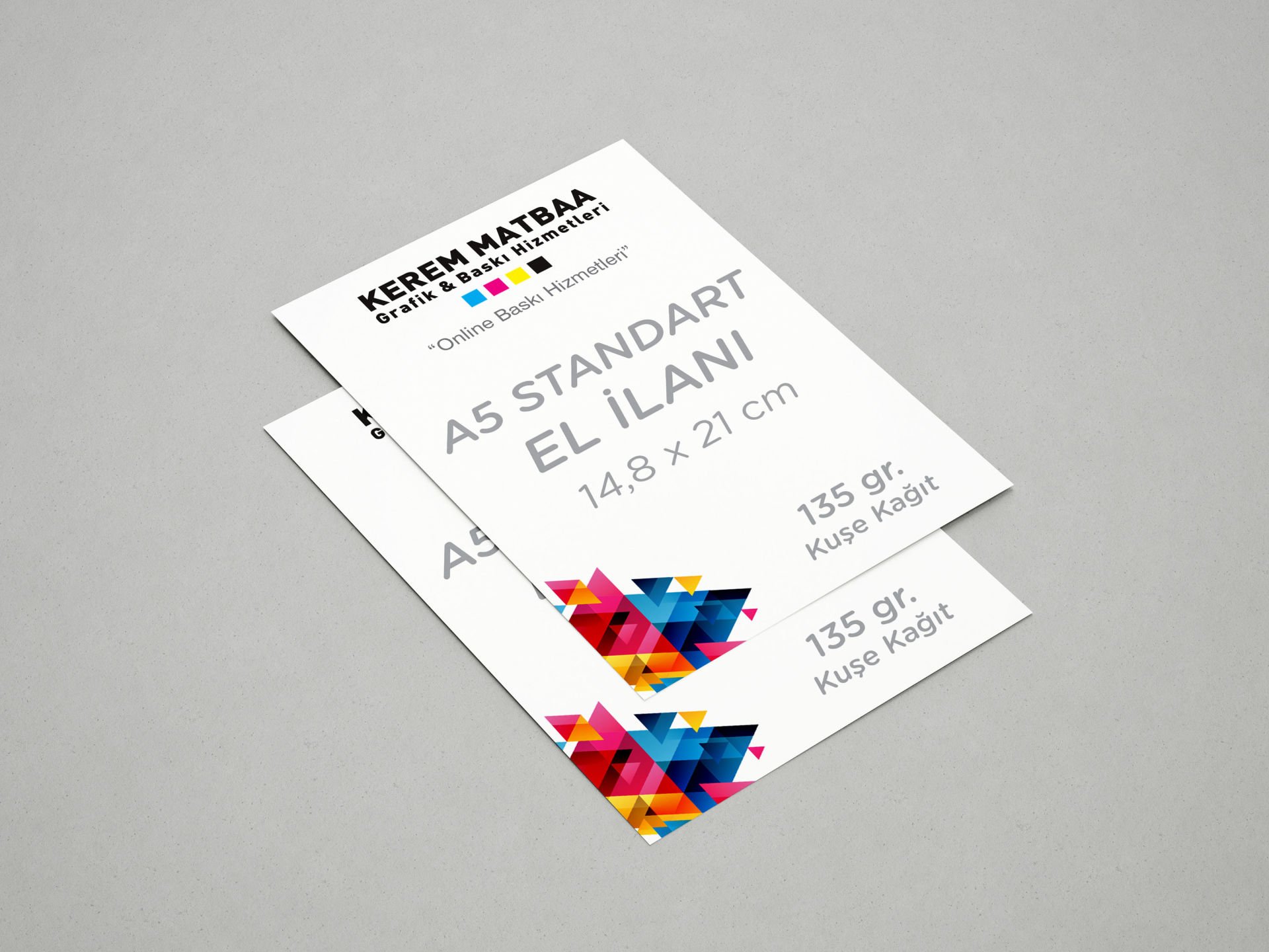 El İlanı Standart A5