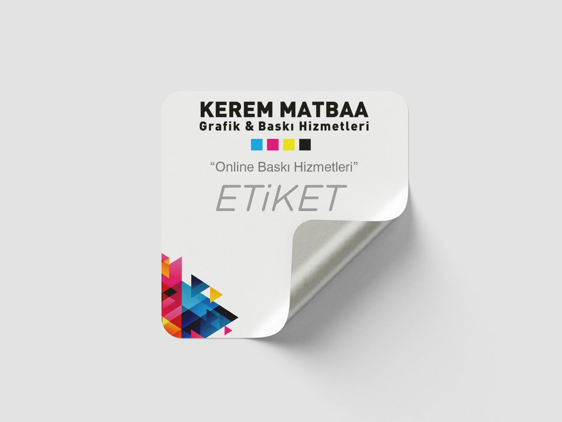 Kuşe Etiket  (A5 Eko)