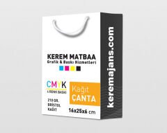 Karton Çanta 16 x 25 x 6 cm