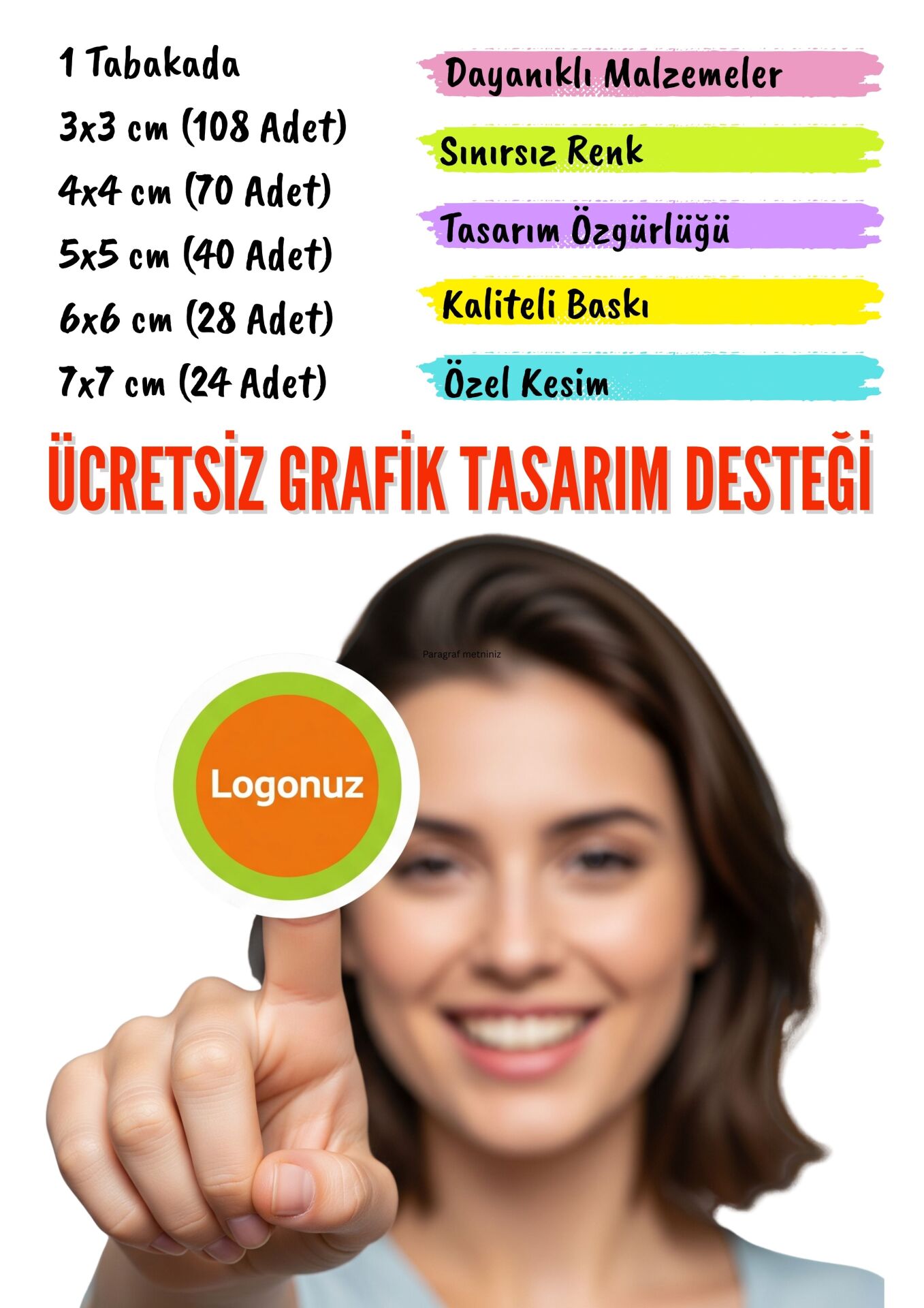 Yuvarlak Etiket