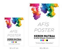 Afiş / Poster 32 x 47 cm