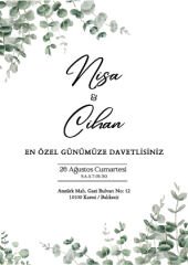 Davetiye Kod 0001